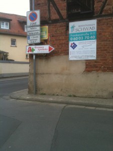 F52 61191 Rosbach vor der Höhe    Homburger Straße/Ecke Mittelgasse 